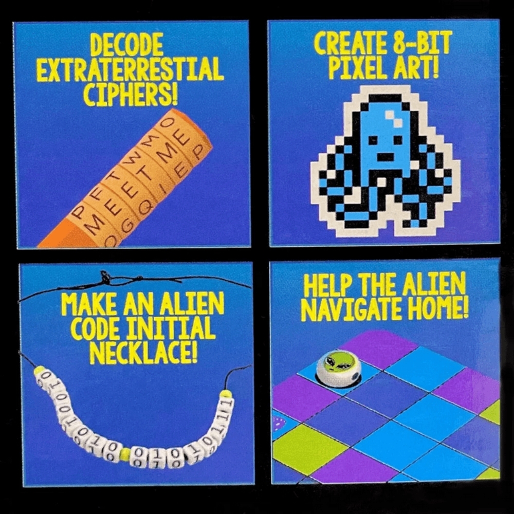 Weird Science Alien Decoding Science Lab 4 Experiments Kit - Picture 3 of 3